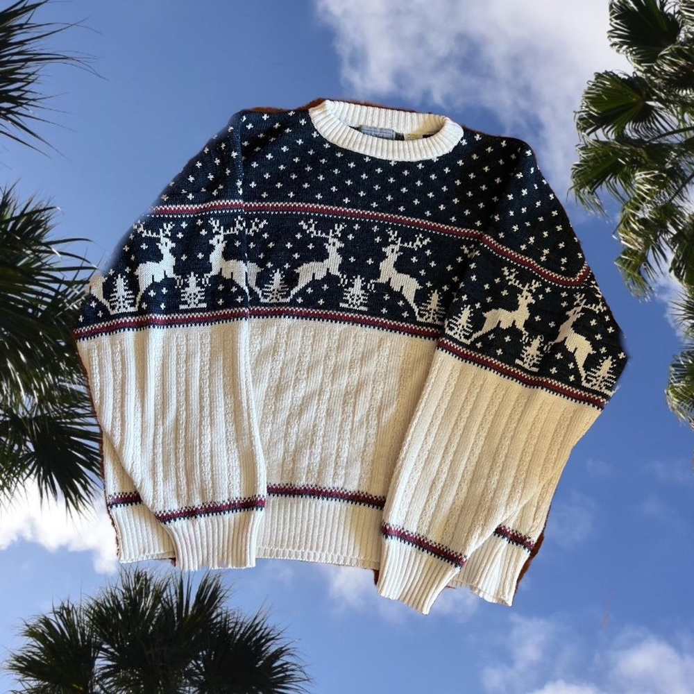 Reindeer sweater